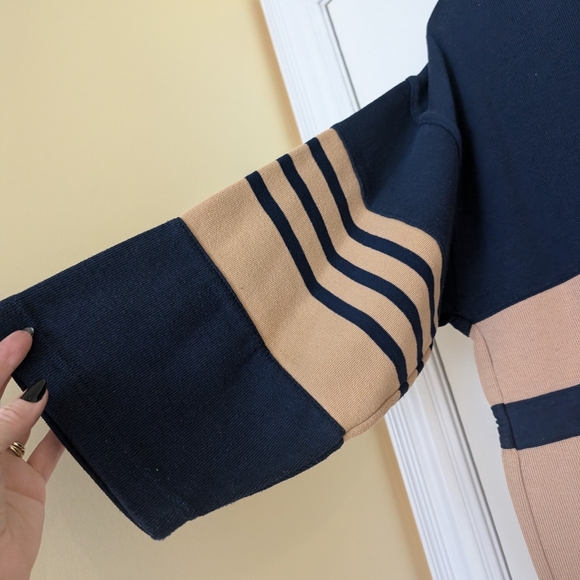 Vintage starter NFL Cowboys Black and Tan Sweatshirt Size Large Made In Korea - Picture 5 of 10